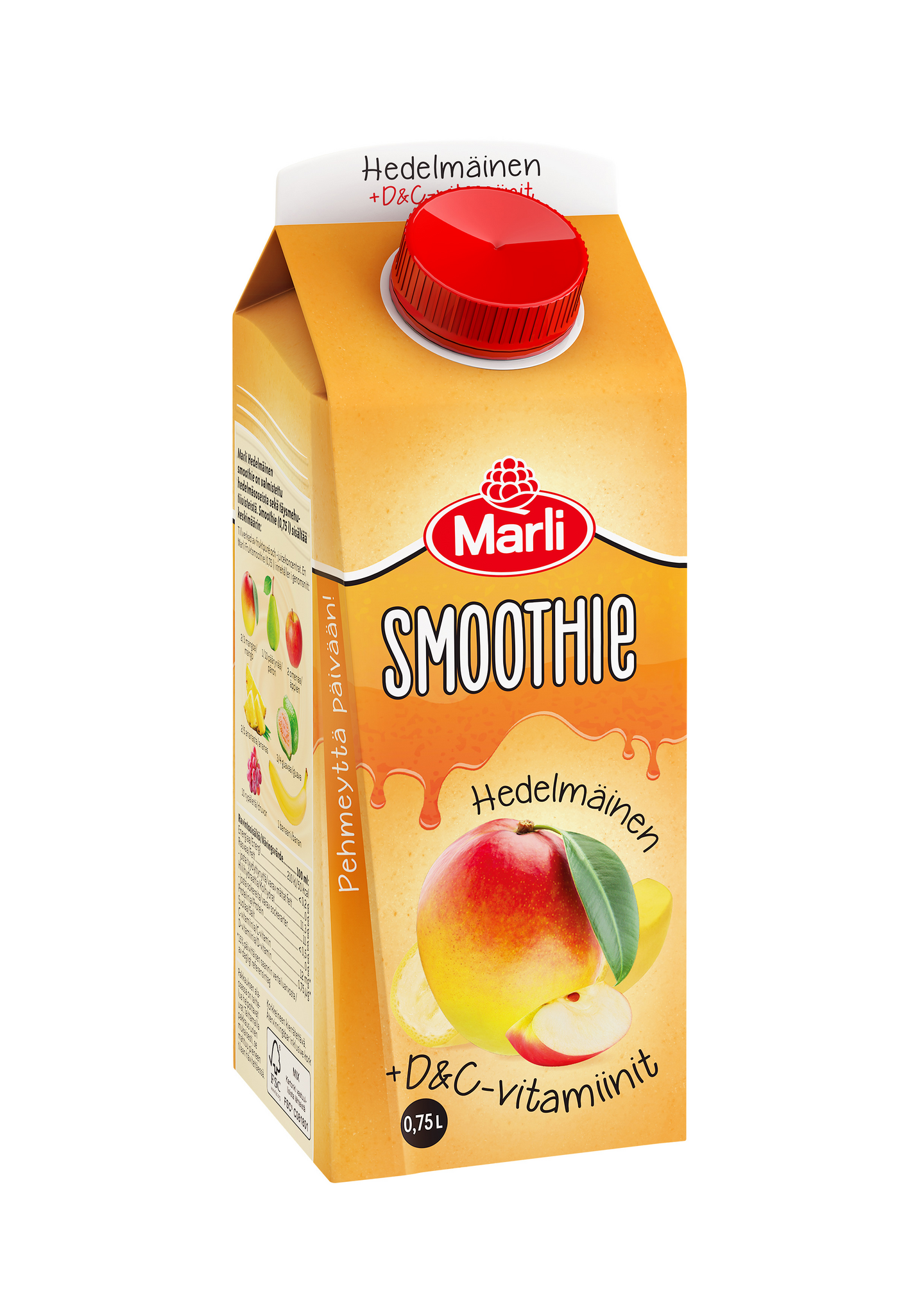 Marli Hedelmäinen smoothie + D&C -vitamiinit 0,75l | K-Ruoka Verkkokauppa