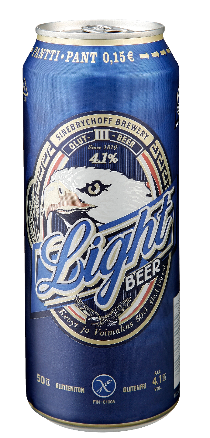 Sinebrychoff Light Beer III olut 4,1% 0,5l