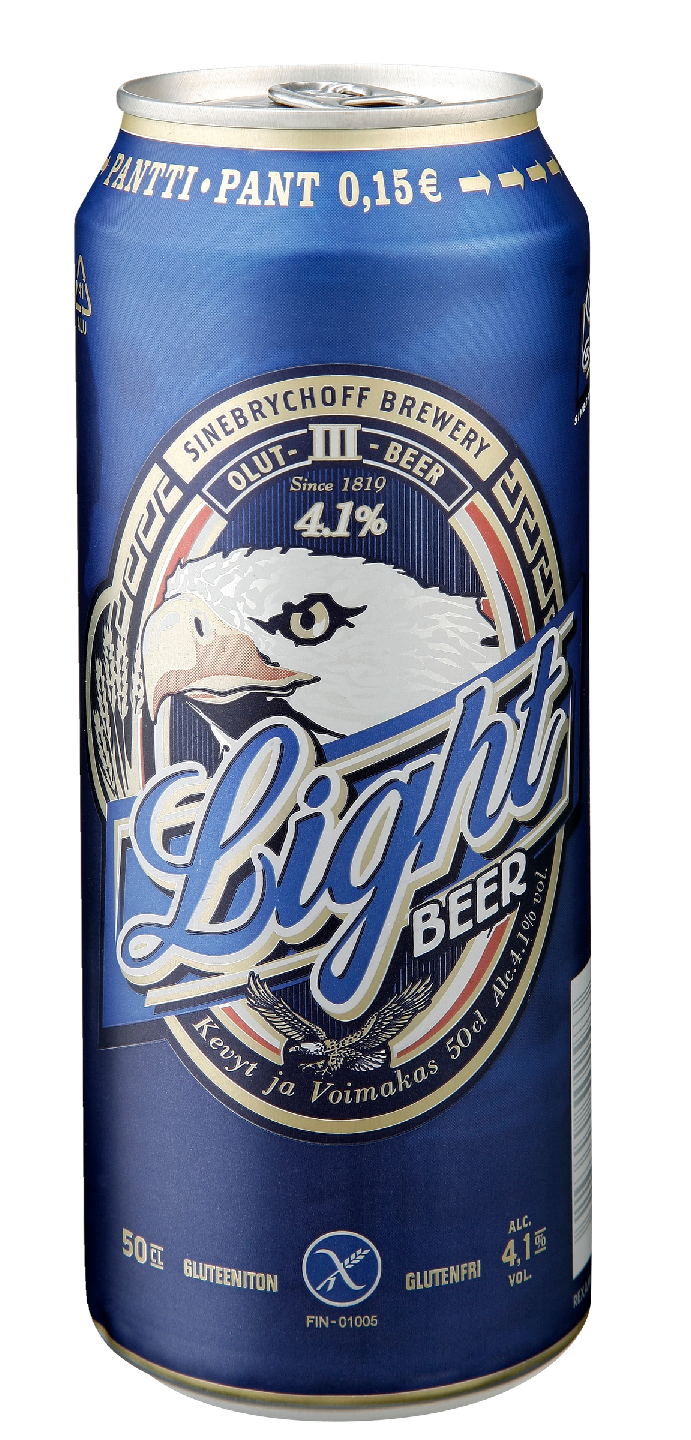 Sinebrychoff Light Beer III olut 4,1% 0,5l | K-Ruoka Verkkokauppa