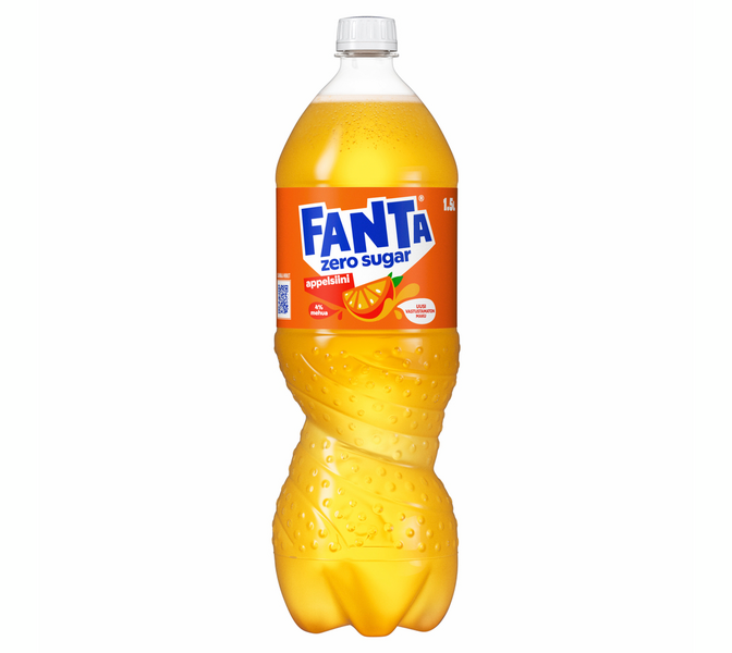 Fanta Appelsiini sokeriton 1,5l