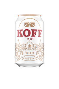 Koff I olut 2,5% 0,33l