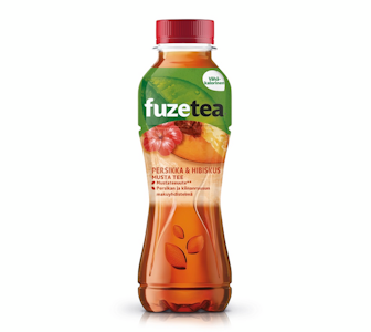 Fuze Tea persikka-hibiskus 0,4l jääteejuoma