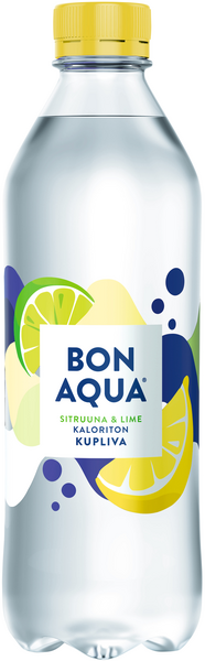 Bonaqua sitruuna-lime 0,5l mineraalivesi