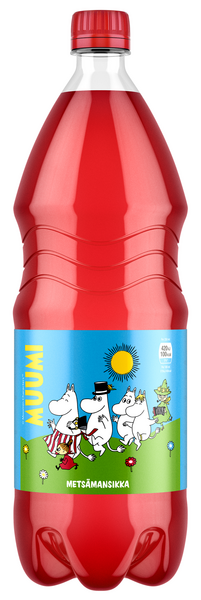 Muumi Metsämansikka 1,5l