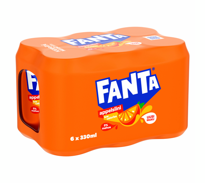 Fanta Appelsiini 0,33l 6-pack