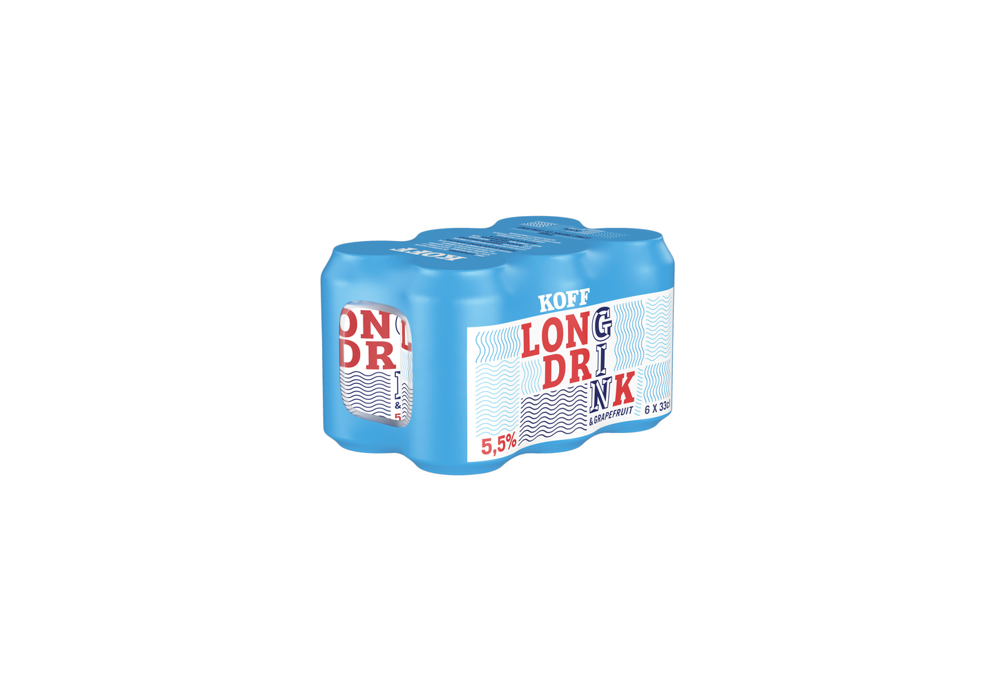 Koff Gin Long Drink 5,5% 0,33l 6-pack
