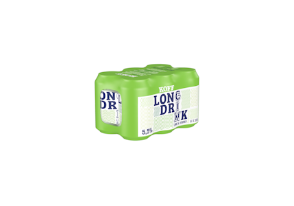 Koff Lime Long Drink 5,5% 0,33l tlk 6-pack