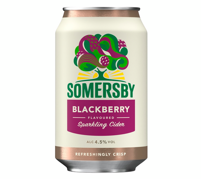 Somersby Blackberry 4,5% 0,33l siideri