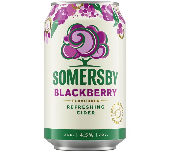 Somersby Blackberry 4,5% 0,33l siideri