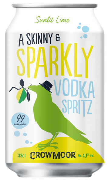 Crowmoor Vodka Spritz Sunlit Lime 4,1% 0,33l