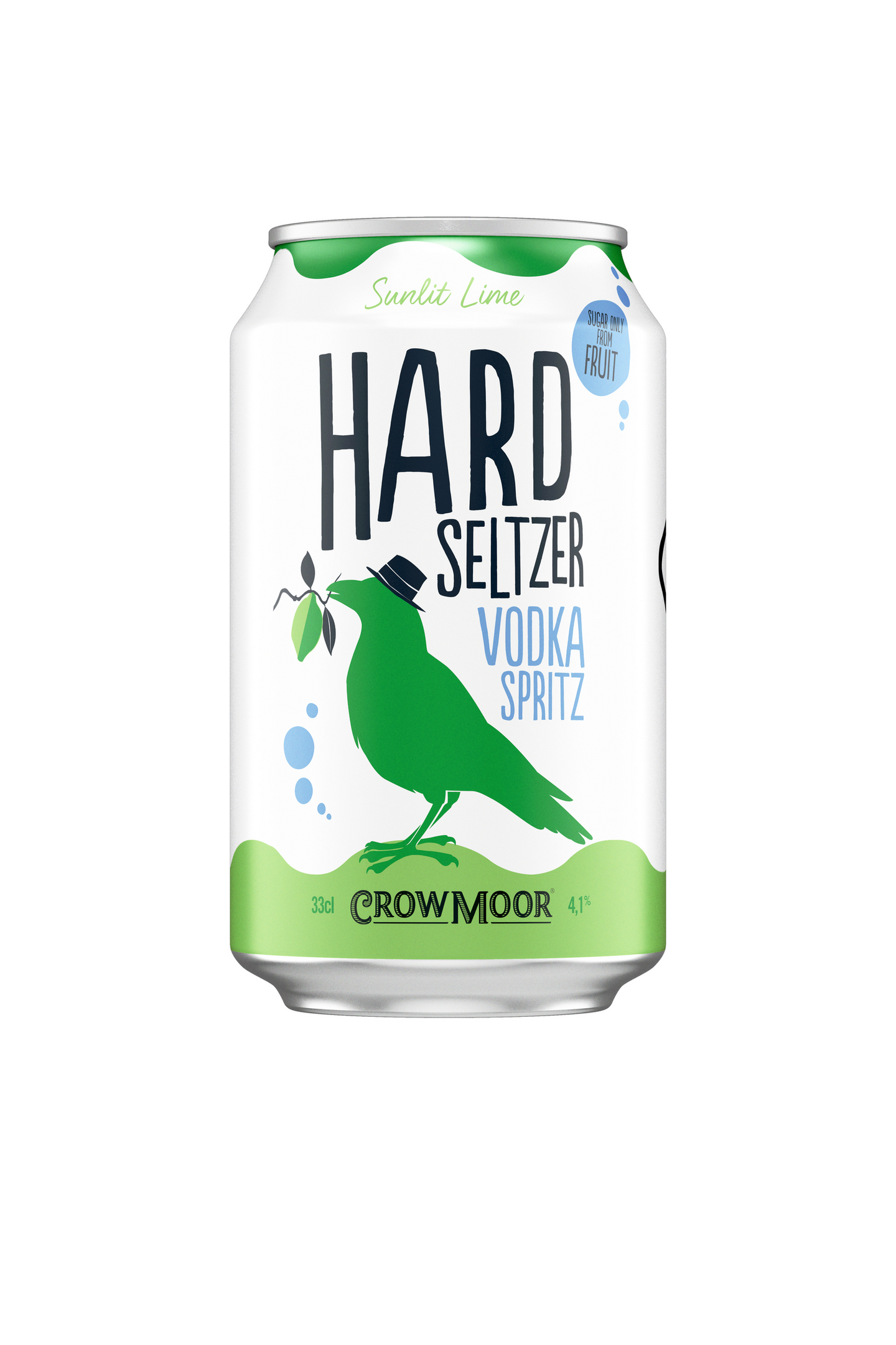 Crowmoor Vodka Spritz Sunlit Lime 4,1% 0,33l