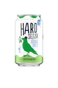 Crowmoor Hard Seltzer Sunlit Lime 4,1% 0,33l