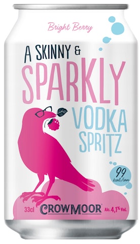 Crowmoor Vodka Spritz Bright Berry 4,1% 0,33l