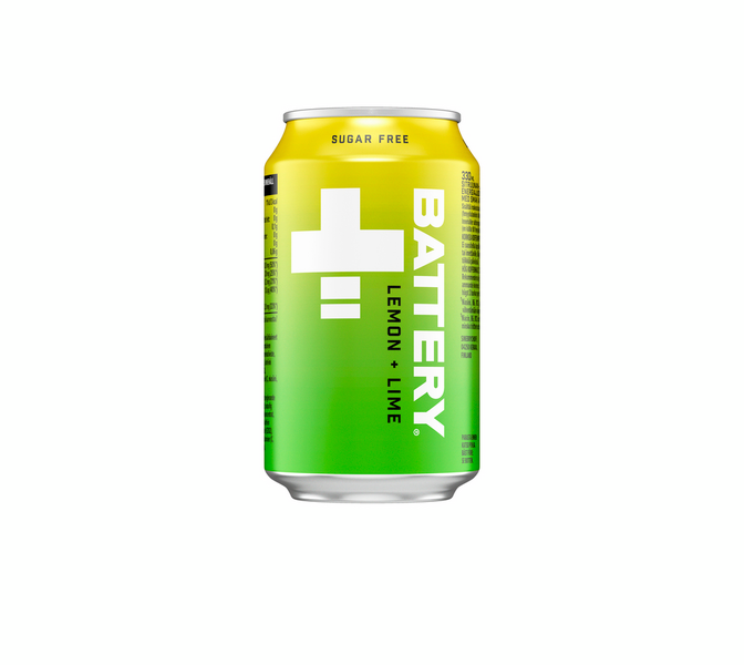 Battery No Calories Lemon-Lime 0,33l sokeriton energiajuoma