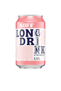 Koff Pink Grapefuit long drink 5,5% 0,33l