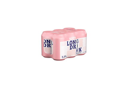 Koff Pink Grapefruit long drink 5,5% 0,33l 6-pack