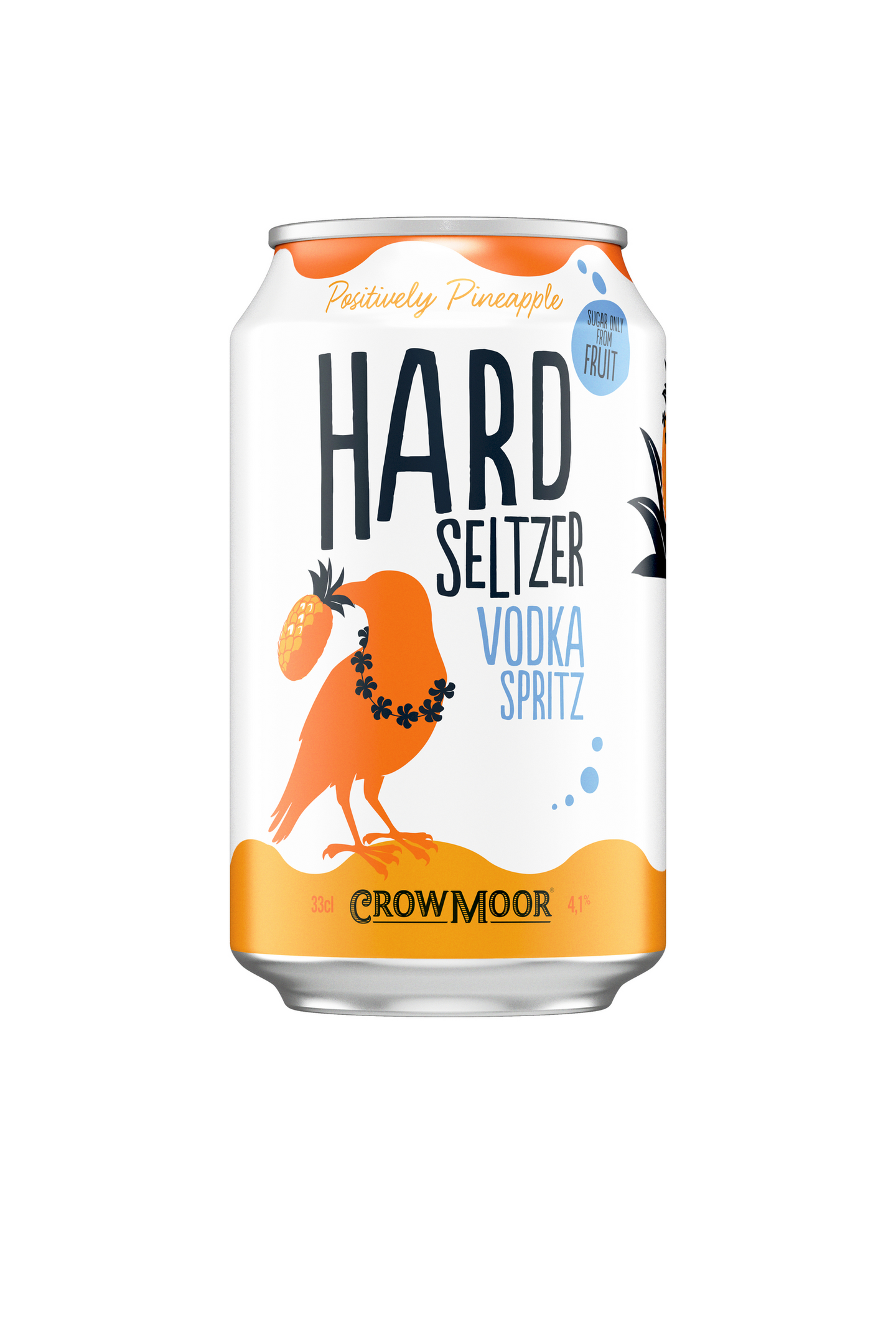 Crowmoor Hard Seltzer Pineapple 4,1% 0,33l