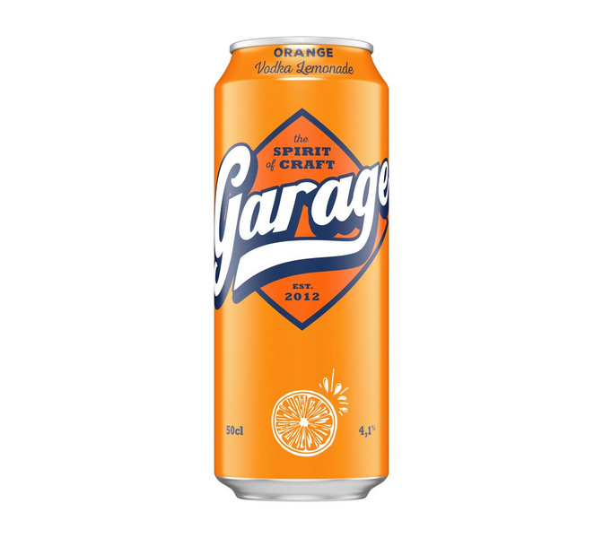 Garage Vodka Lemonade Orange 4,1% 0,5l