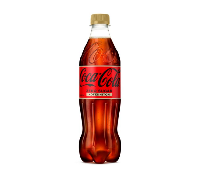 Coca-Cola Zero Sugar Kofeiiniton 0,5l