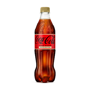 Coca-Cola Zero Sugar Kofeiiniton 0,5l