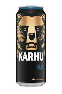 Karhu Alkoholiton lager olut 0% 0,5l