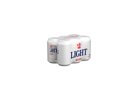 Koff Light Lager gluteeniton olut 3,5% 0,33l 6-pack