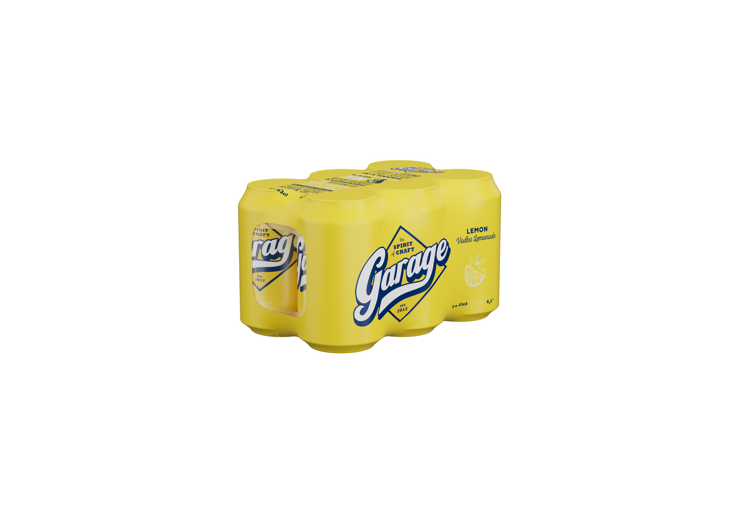 Garage Vodka Lemonade 4,1% 0,33l 6-pack