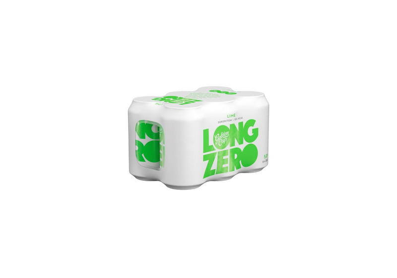 Golden Cap Long Zero Lime long drink 5% 0,33l 6-pack
