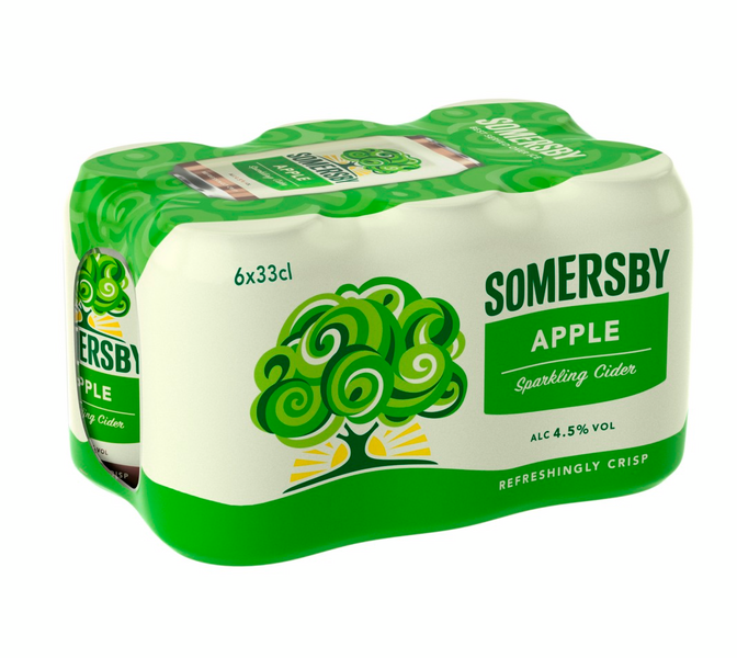 Somersby Apple omenasiideri 4,5% 0,33l 6-pack