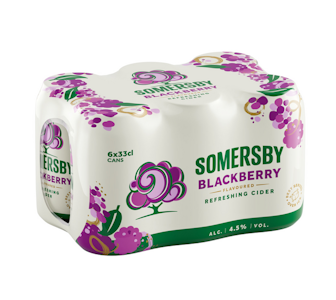 Somersby Blackberry siideri 4,5% 0,33l 6-pack