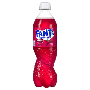 Fanta Vadelma sokeriton virvoitusjuoma 0,5l