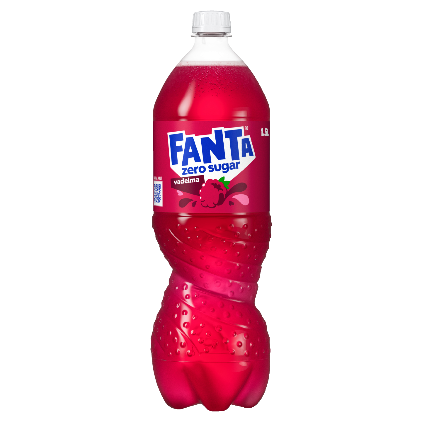 Fanta Vadelma sokeriton virvoitusjuoma 1,5l