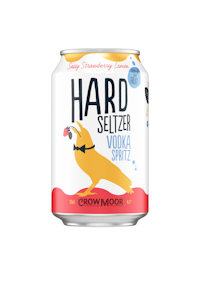 Crowmoor Hard Seltzer Strawberry Lemon 4,1% 0,33l