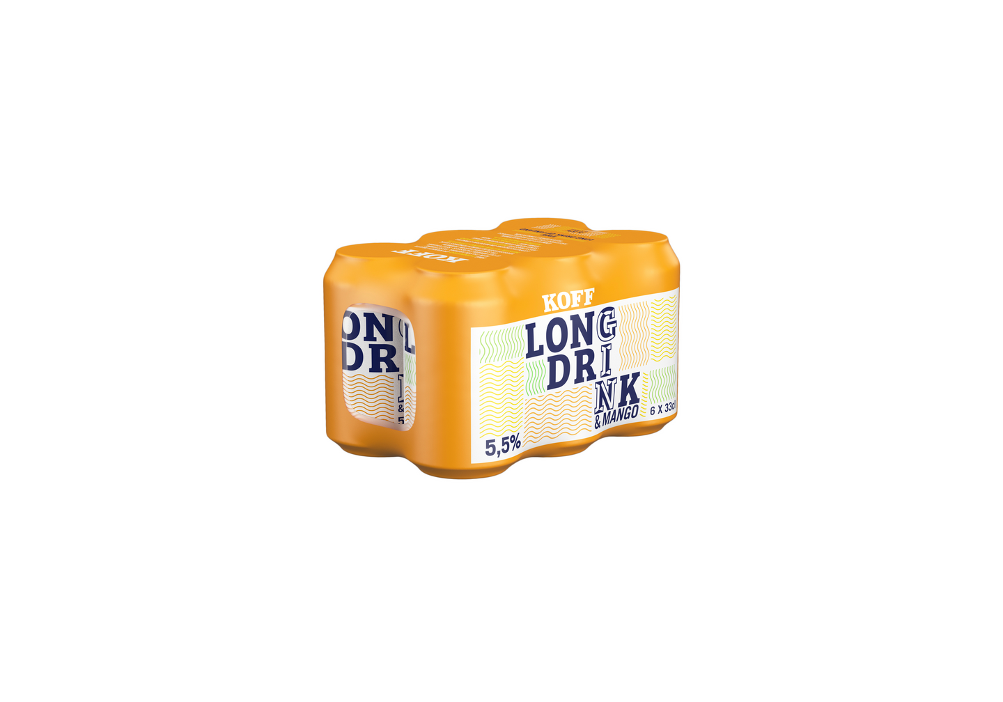 Koff Mango Long Drink 5,5% 0,33l 6-pack DOLLY
