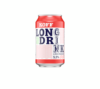 Koff Wild Strawberry Gin Long Drink 5,5% 0,33l