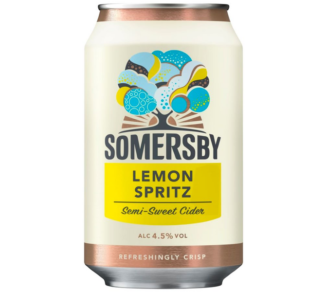 Somersby Lemon Spritz siideri 4,5% 0,33l