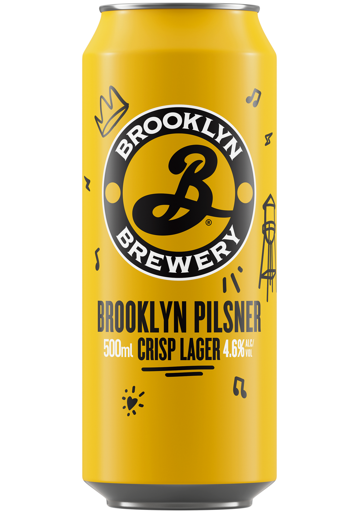 Brooklyn Pilsner olut 4,6% 0,5l