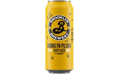Brooklyn Pilsner olut 4,6% 0,5l - kuva
