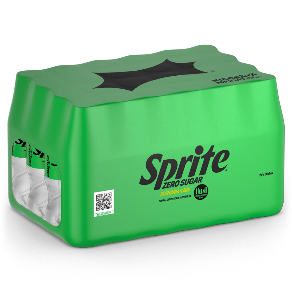 Sprite Zero Sugar Lemon-Lime virvoitusjuoma 0,33l 24-pack — HoReCa ...