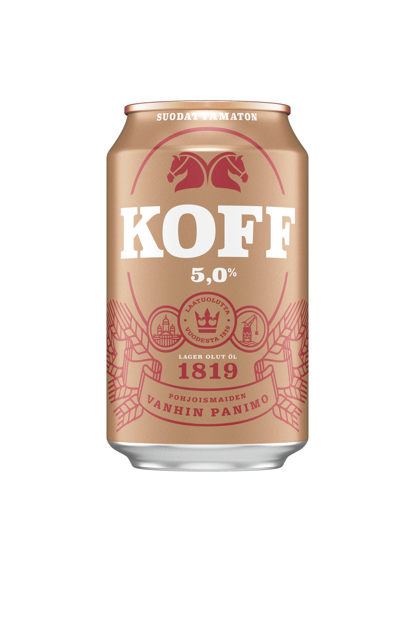 Koff Suodattamaton olut 5% 0,33l