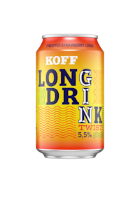 Koff Twist Pineapple Strawberry Lemon Long Drink 5,5% 0,33l