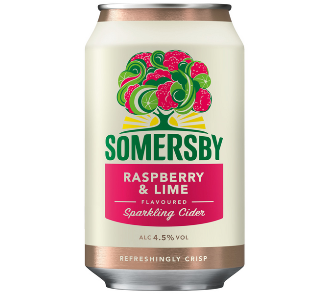 Somersby Raspberry Lime omenasiideri 4,5% 0,33l