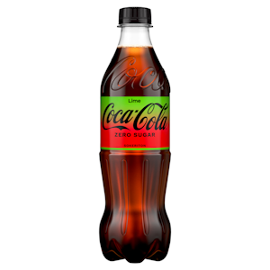 Coca-Cola Zero Sugar Lime virvoitusjuoma 0,5l