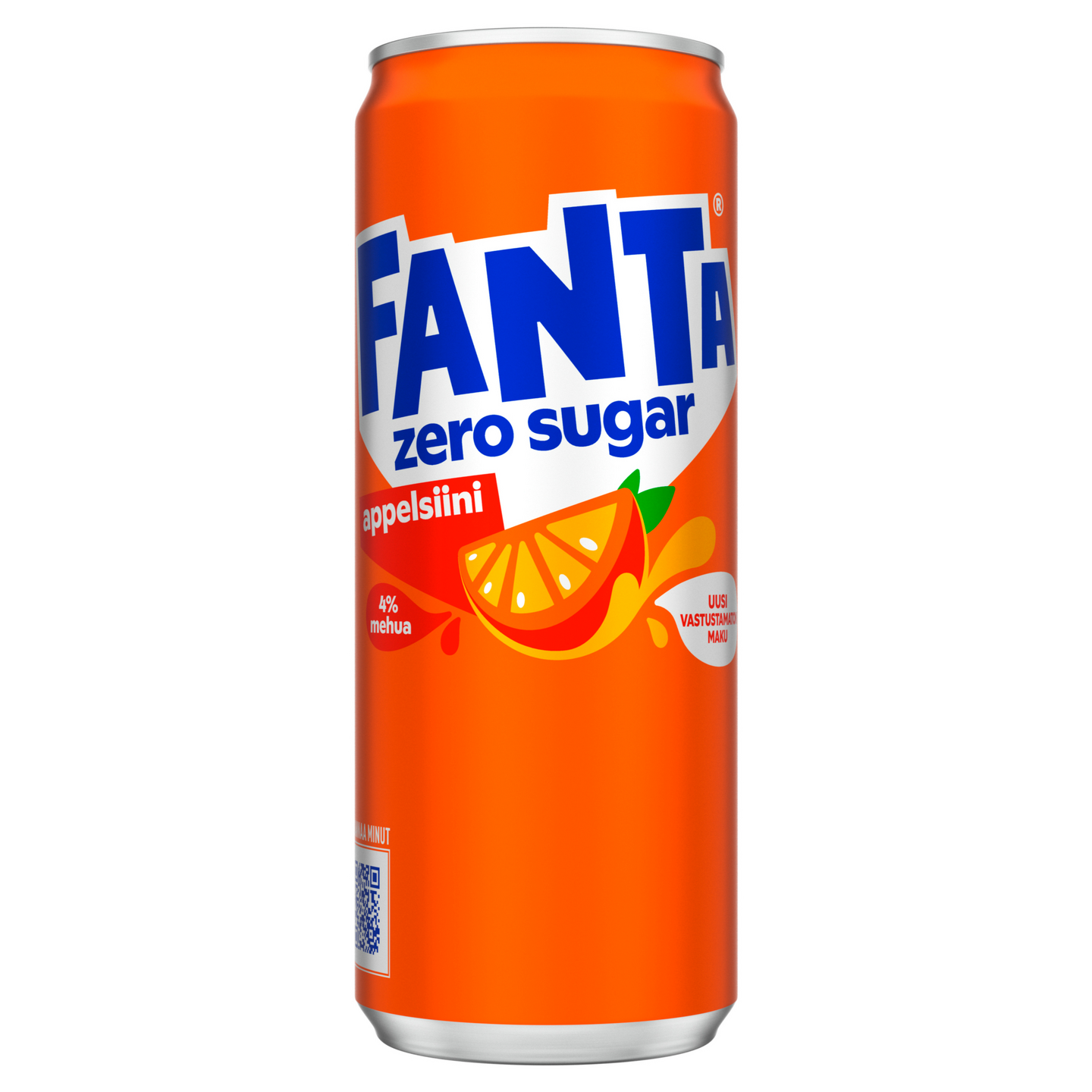 Fanta Appelsiini Zero virvoitusjuoma 0,33l