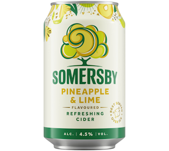 Somersby Pineapple Lime siideri 4,5% 0,33L