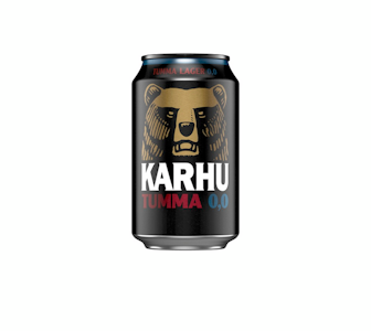 Karhu Tumma Lager olut 0,0 % 0,33l