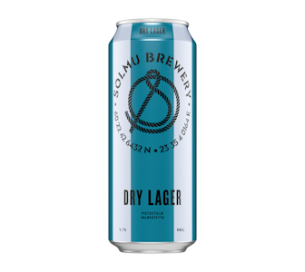 Solmu Dry Lager olut 4,7% 0,5l