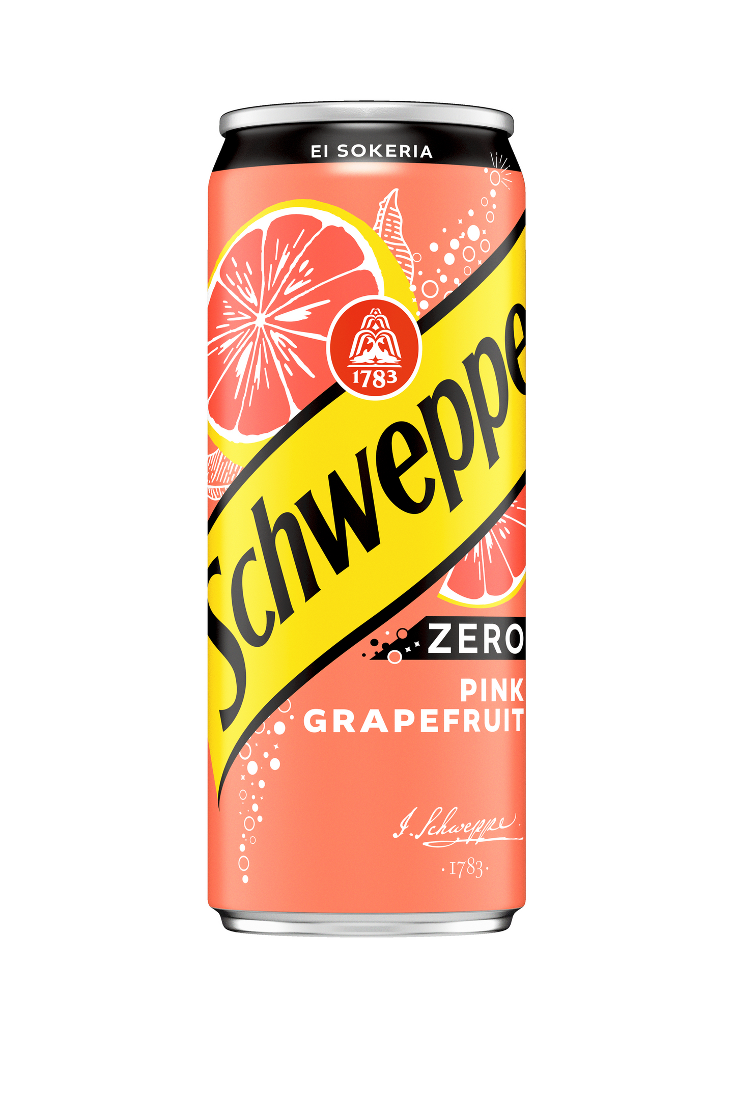 Schweppes Pink Grapefruit Zero virvoitusjuoma 0,33l