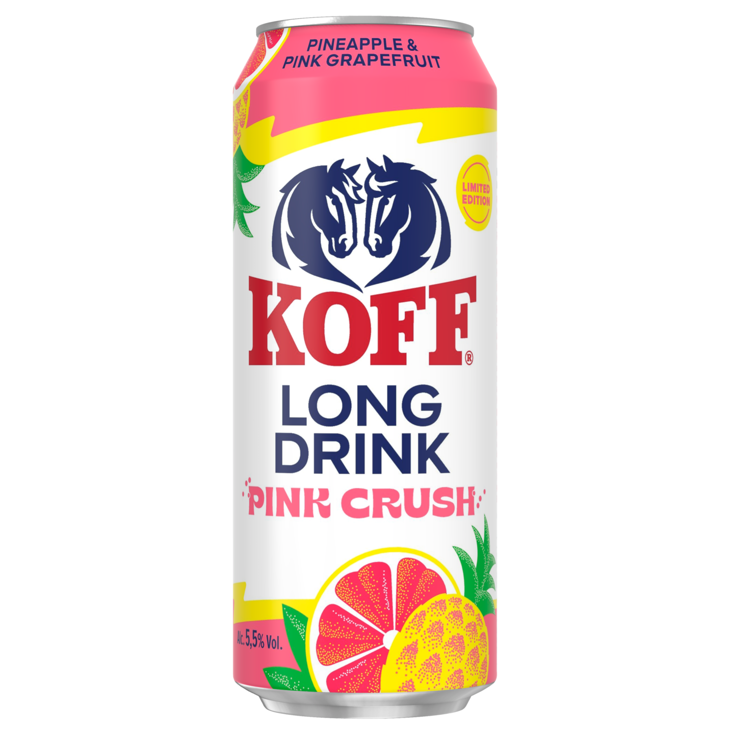 Koff Long Drink Pink Pineapple Grapefruit long drink 5,5% 0,5l