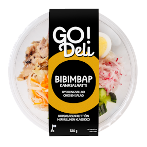 GO! Deli bibimbap kanasalaatti 320g